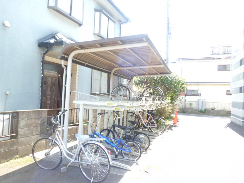 Other common areas. Covered parking lot