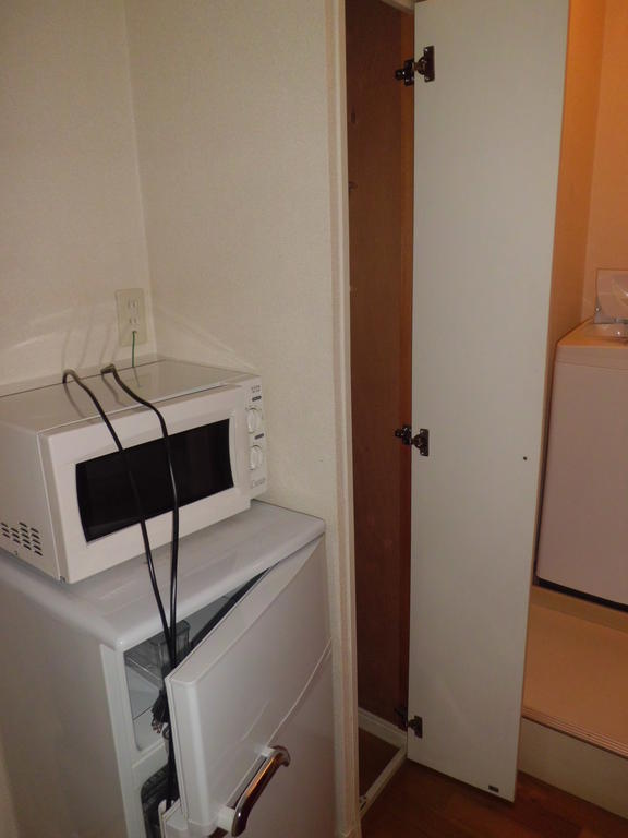 Other Equipment. Shoe box refrigerator microwave