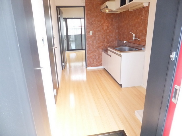 Entrance.  Firmly cupboard