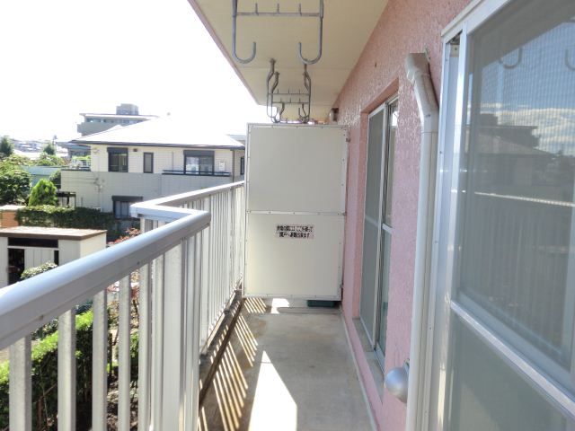 Balcony. It is a big veranda