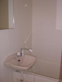 Bath. With bathroom dryer