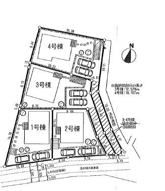 Compartment figure. 36,800,000 yen, 4LDK, Land area 186.37 sq m , Building area 96.79 sq m