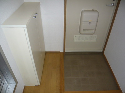 Entrance. Entrance with a cupboard