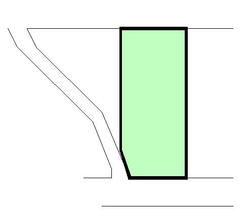 Compartment figure. Land price 29.5 million yen, Land area 181.51 sq m