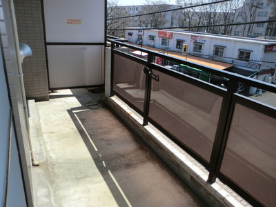 Balcony. Spread of balcony