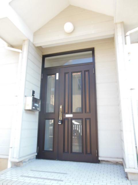 Entrance. It is the front of the entrance