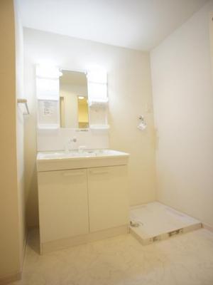 Washroom. A busy morning to happy hair washing basin with vanity