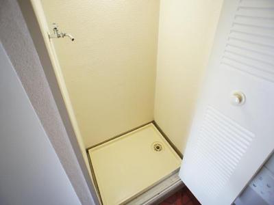 Washroom. It is indoor washing machine with yard