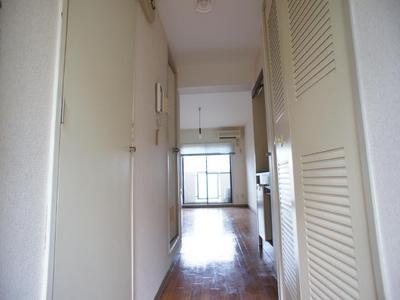 Entrance. Entrance space with a cleanliness