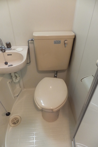 Toilet.  Toilet with cleanliness