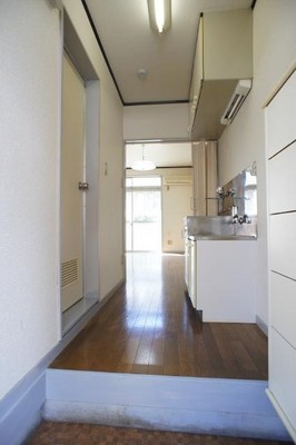 Kitchen. Over the kitchen from the front door ・  ・  ・ 