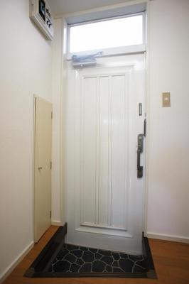 Entrance. Entrance space with a cleanliness