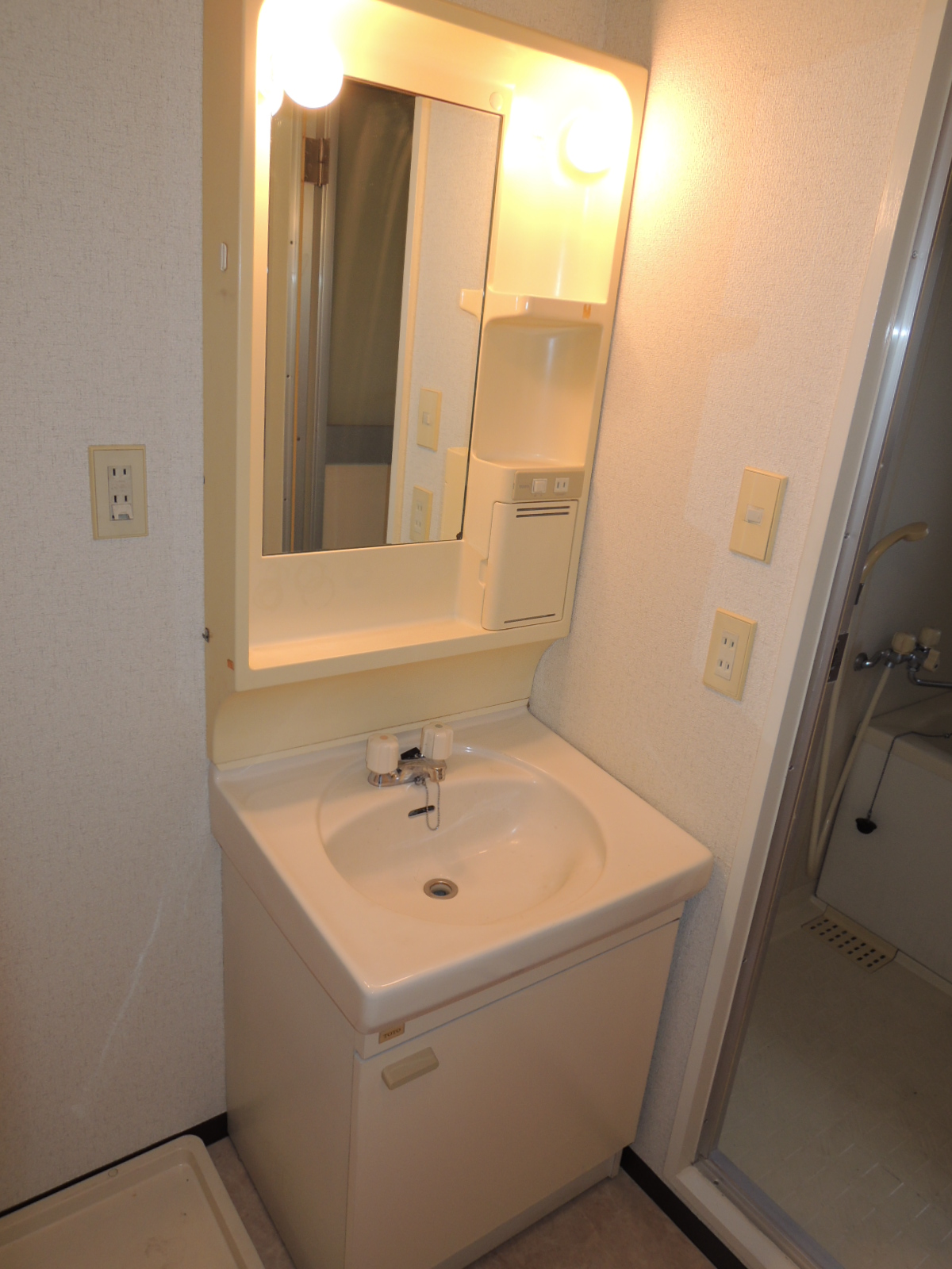 Washroom. Separate vanity