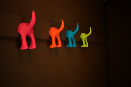 Other Equipment. The front door is equipped with such a hook