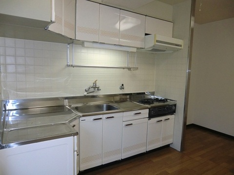 Kitchen. Easy-to-use L-shaped kitchen