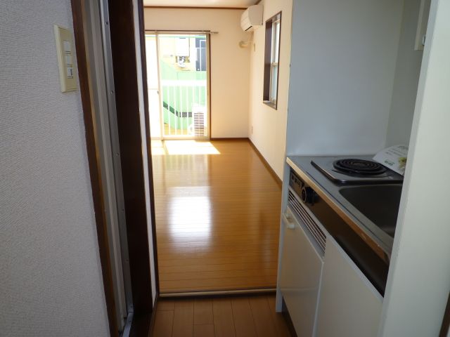 Living and room. Day is good