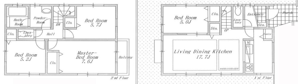 Floor plan. (1), Price 37.5 million yen, 4LDK, Land area 120.16 sq m , Building area 93.57 sq m