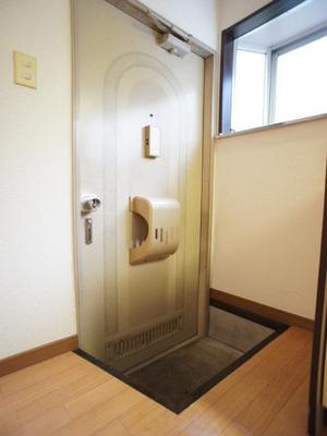 Entrance. Entrance space with a cleanliness