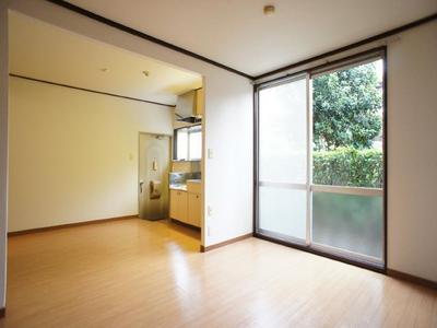 Living and room. 2K → 1LDK Floor change (2013)