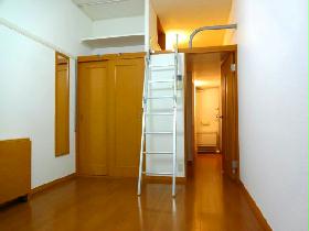 Living and room. 1F living room Loft side