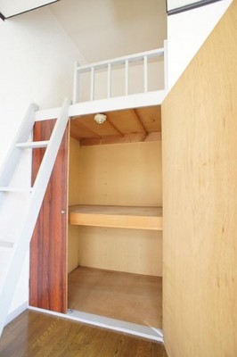 Living and room. Storage space is plenty