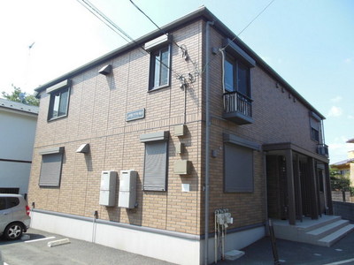 Building appearance. 1 floor 2 households ・ All is dwelling unit angle room