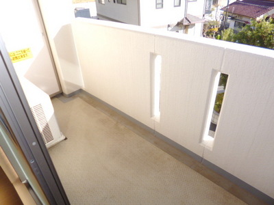 Balcony. Spread of balcony