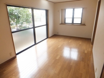 Living and room. Bay window is also a bright living there