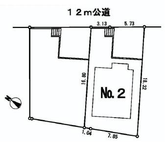 Compartment figure. 42,300,000 yen, 4LDK, Land area 155.46 sq m , Building area 104.12 sq m