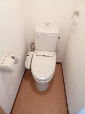 Toilet.  ☆ Warm water washing toilet seat ☆ 