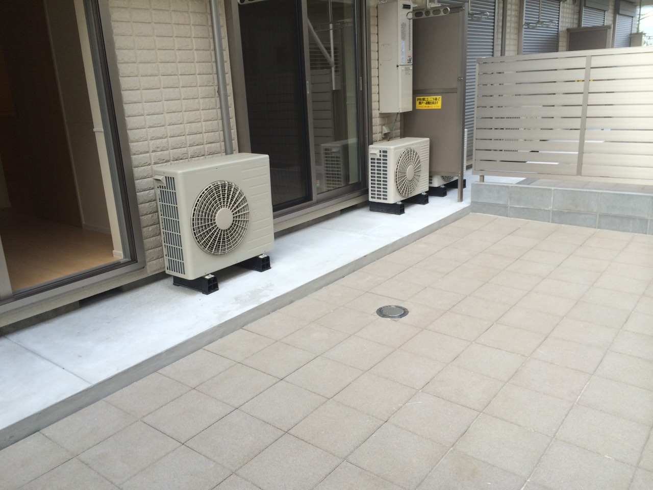 Garden. South-facing private garden of the room