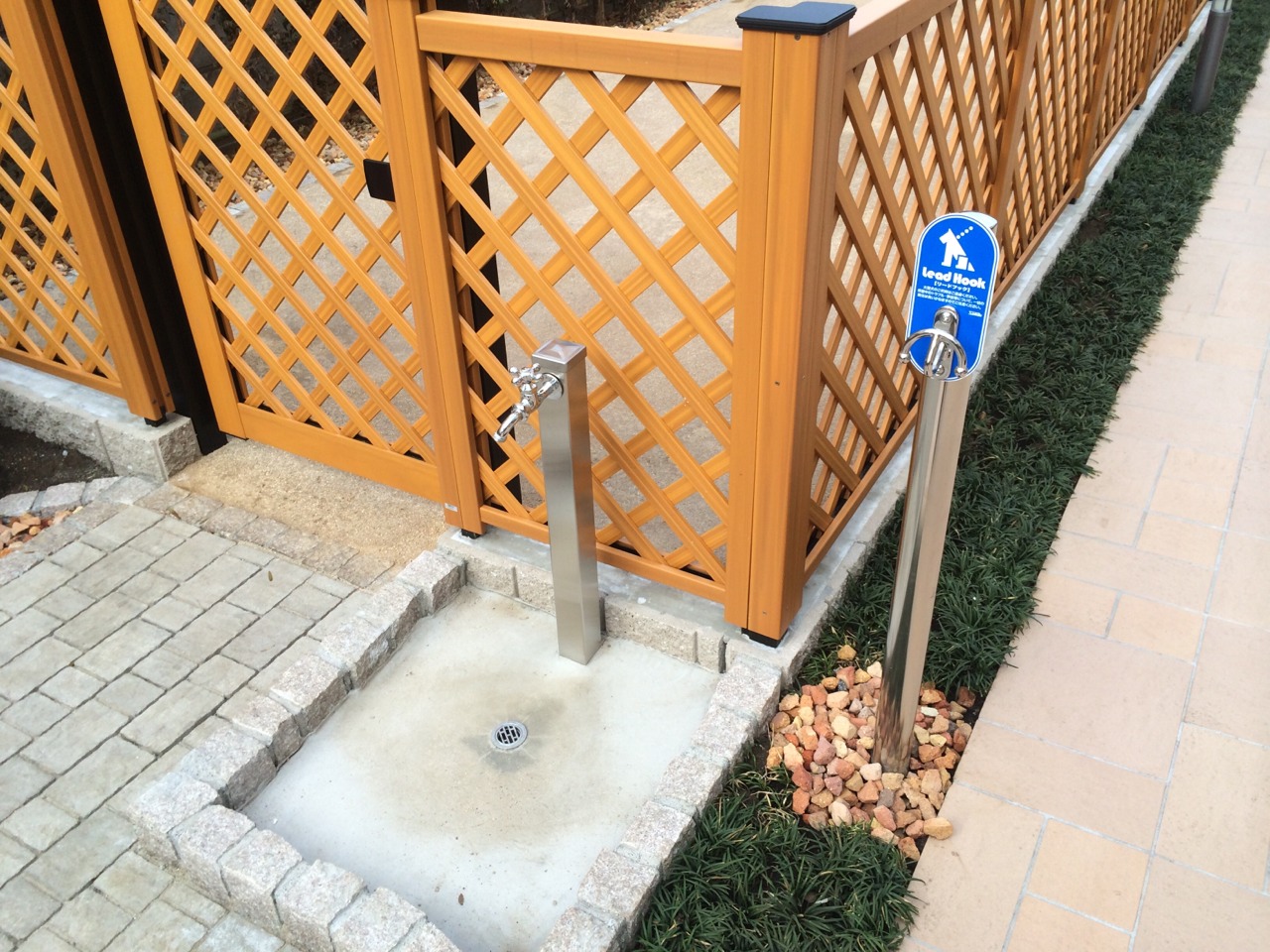 Other common areas. Pet of the foot washing place