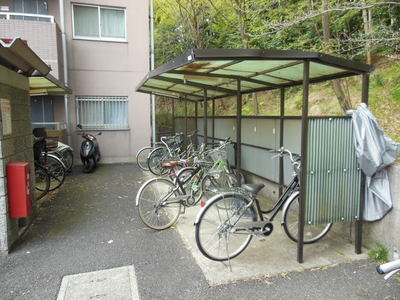 Other common areas. Is a bicycle parking lot