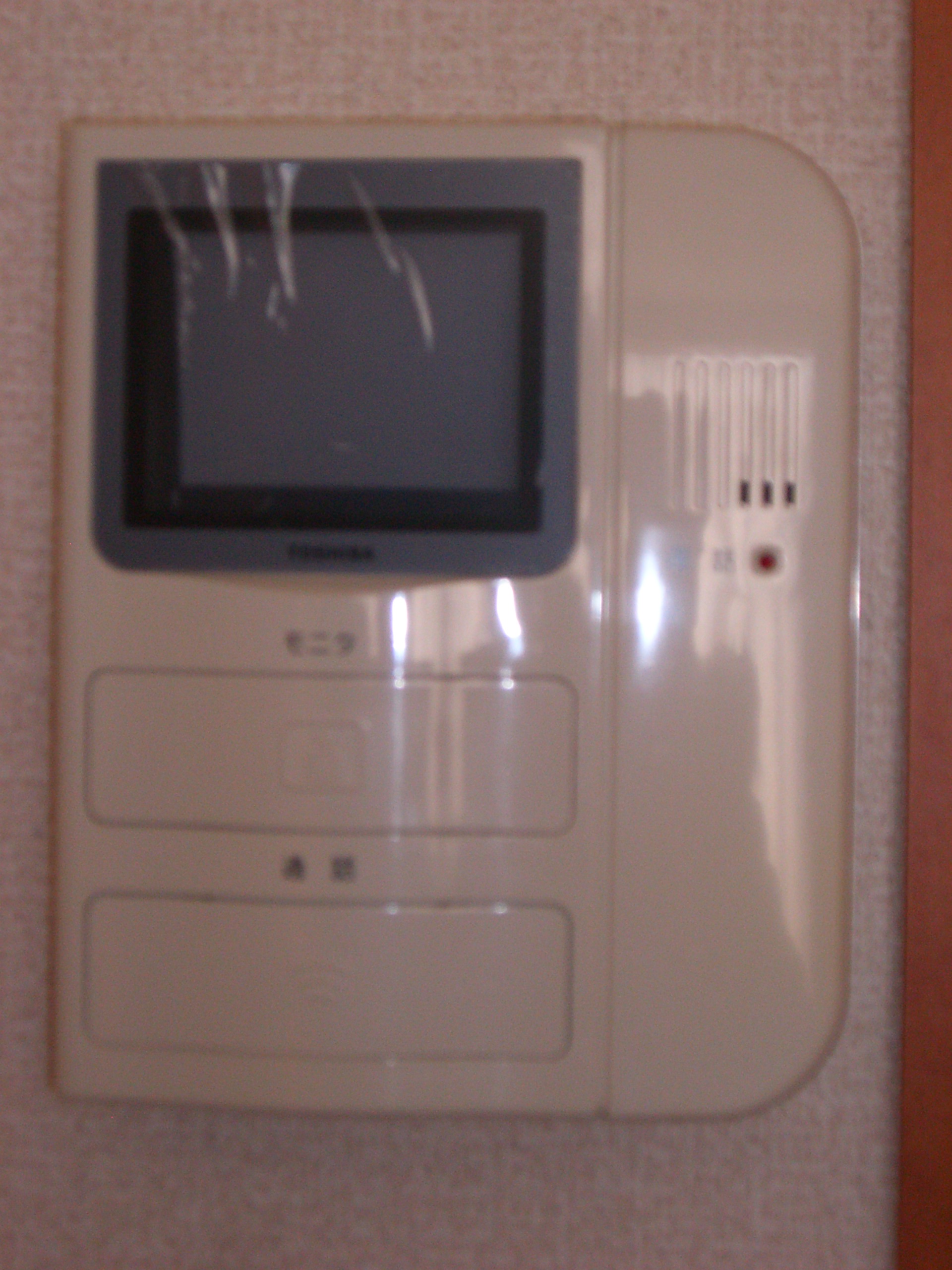 Security. Interphone with a monitor