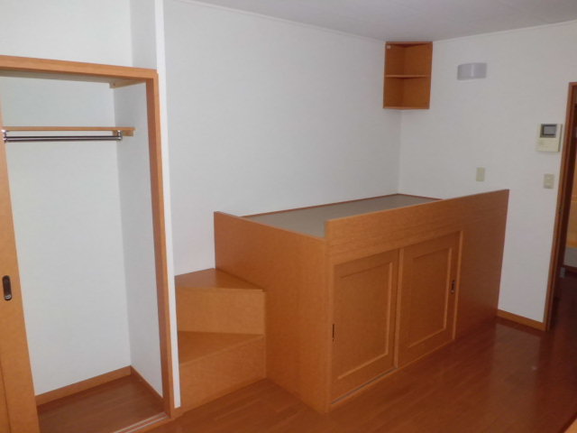 Living and room. Room with furniture appliances