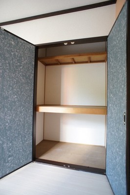 Receipt. Old-fashioned closet type is excellent storage capacity