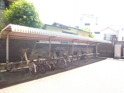 Other. It is a roof with bicycle parking