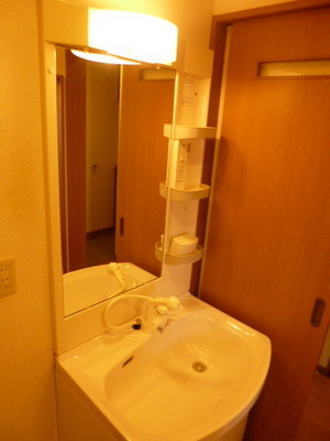 Washroom.  Independent wash basin