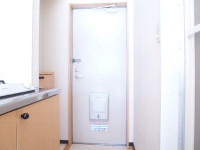 Entrance. Entrance space with a cleanliness