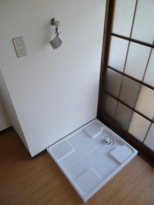 Other. There are washing machine storage in the room