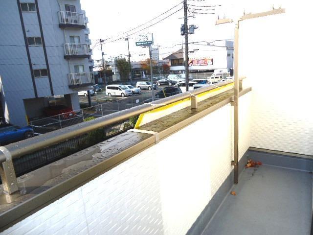 Balcony. Balcony clothesline