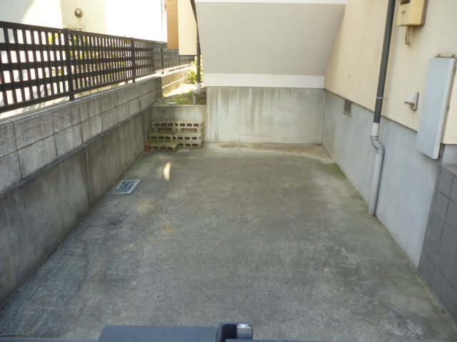 Parking lot. Parking space