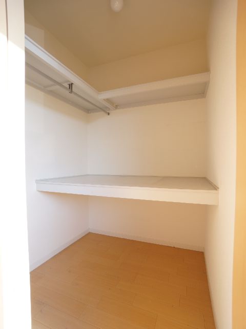 Receipt. Amount of storage of a large walk-in closet!