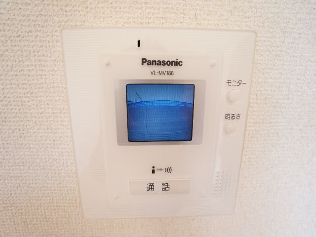 Other Equipment. You can see the visitors in the TV door!