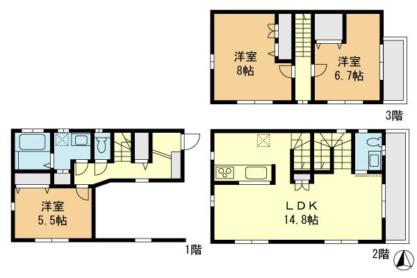 Other. Building 2 Floor Everyone can relax comfortably your family.