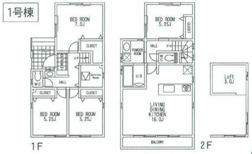 Floor plan. (1), Price 35,800,000 yen, 4LDK, Land area 101.78 sq m , Building area 95.22 sq m