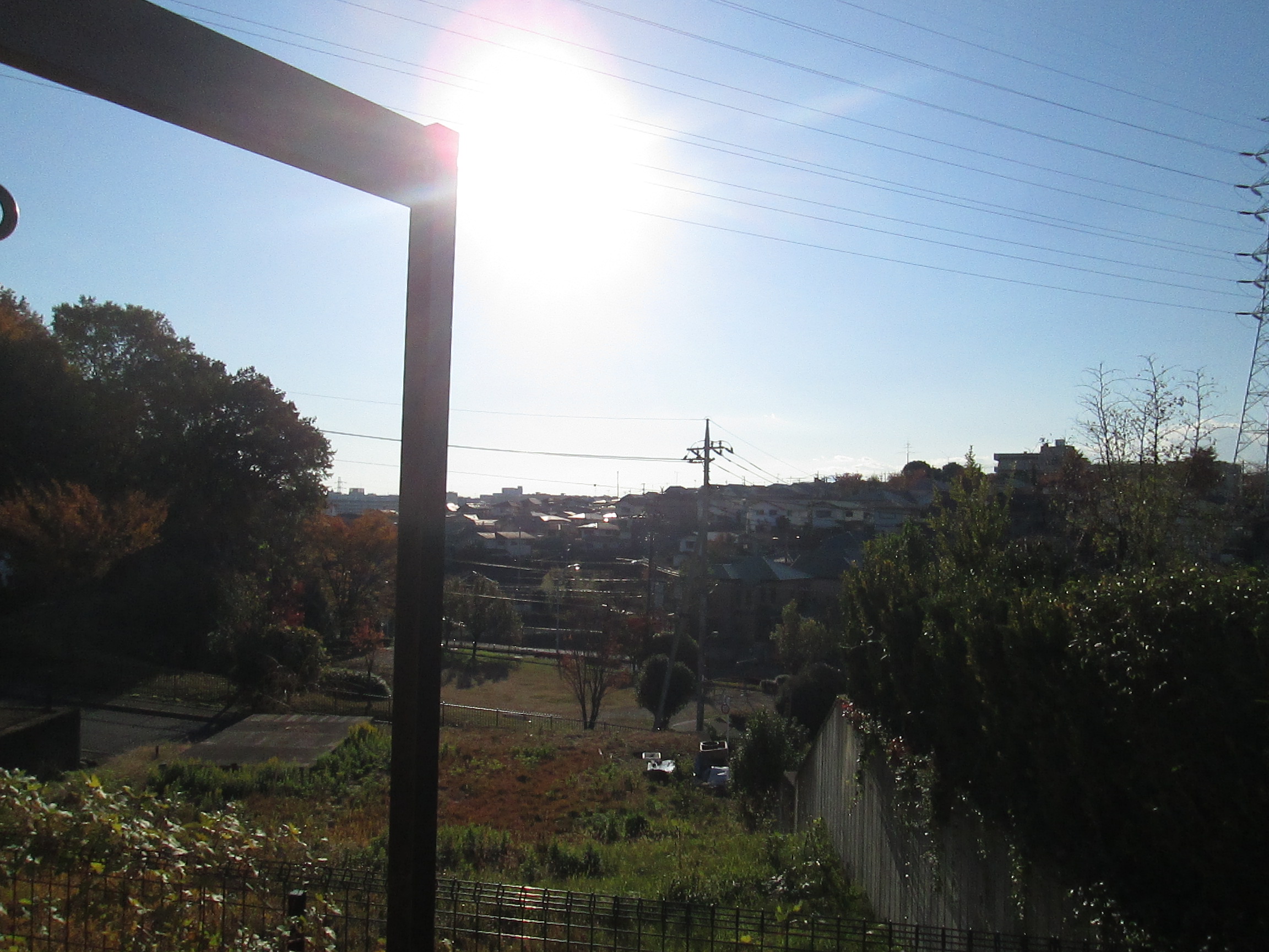 View. Also line of sight is not worried on the first floor (^^) / 