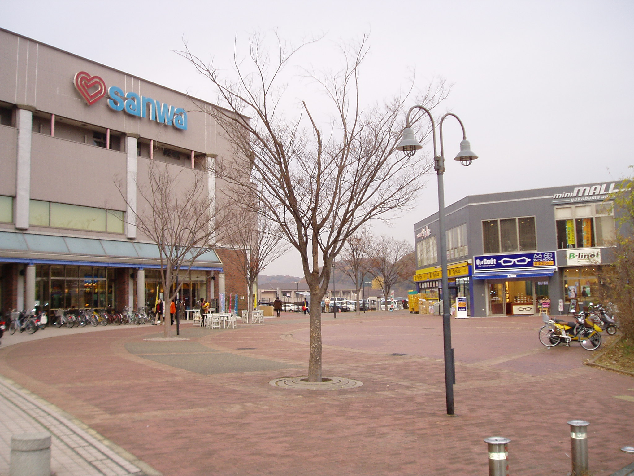 Shopping centre. W. 