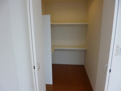 Receipt. Fairly large walk-in closet complete