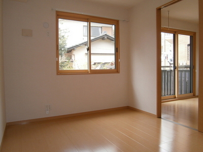 Living and room. All Western-style of 2LDK (inversion type)